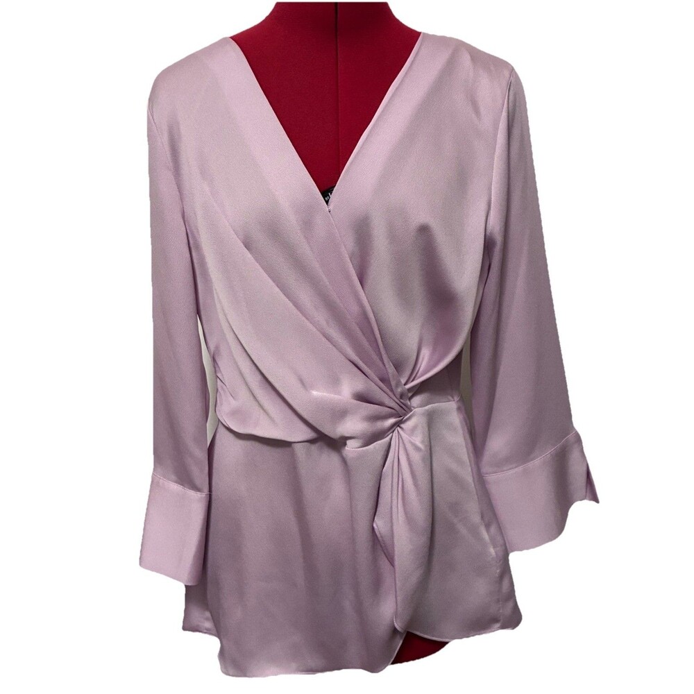 Vince Camuto Women’s Pink Silky Blouse Size Medium